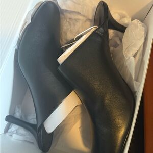 Zara Leather Mules